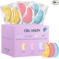 Eye Patches Under Eye Mask Skincare Hyaluronic Acid Under Eye Patches for Teen Girls Puffy Eyes and Dark Circles 24k Gold,Hyaluronic Acid,Rose,Eye Mask Pads Bag Treatment Skin Care(30Pairs)