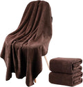 SEISSO 2 Pack Extra Large Bath Towels 63"x35", Bath Sheets for Sensitive Skin 70% Polyester 30% Viscose Fiber from Bamboo, Super Soft, Highly Absorbent & Quick Dry, Oversized Shower Towels