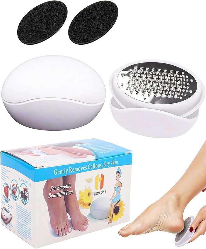 Foot Dead Skin Remover Tool, Heel Peeler Scraper for Remove Cracked Heels, Callus Removal for Feet