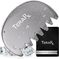 TeraRX® Terahertz Gua Sha Comb – Authentic Terahertz Massage Tool for Scalp, Face & Neck – Anti-Static Scalp Massage Comb for Tension Relief, Circulation & Daily Self-Care Routine