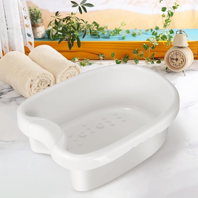 veicomtech Professional Ionic Foot Bath Tub Basin for All Detox Foot Bath Machines Heavy Duty Tub with 100 Liners