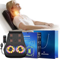 Back Massager with Heat, 4D Kneading Electric Massager for Neck Back Shoulder Leg Pain Relief, Cordless Portable Rechargeable for Home Office Car Use on Couch Bed, Valentine‘s Day Gift for Men Women