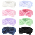 Ondder Spa Headbands Set - 8 Pcs Terry Cloth Cute Hair Bands for Women's Skincare, Makeup and Face Washing