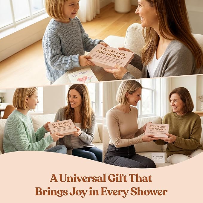 MESMOS 12 Assorted Shower Steamers Aromatherapy, Gifts for Moms Who Have Everything, Birthday Presents, Good Things & Unique Gifts for Mom from Daughter & Son, Relaxation Self Care Mom Gift Items