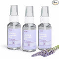 100% Natural Lavender Mist Spray, Organic Face Body Hair Hydrating Mister, Calming for Better Sleep, Vegan non-GMO, 2 ounce (3 Pack)