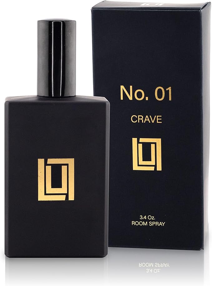 Lulu Candles | No. 01 Crave | Luxury Room Spray | Fine Mist Air Freshener | Aromatherapy Odor Eliminator (3.4 FL Oz.)