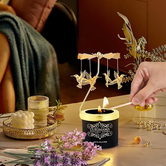 Mothers Day Gifts for Mom, Hummingbird Gifts for Women Friendship, Funny Birthday Gift for Mom Grandma, Lavender Scented Candle Presents for Sister Friends, Mothers Day Gift Ideas for Mama from Son