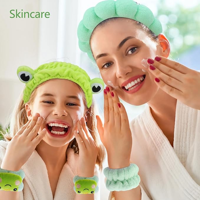 Chanaco Headband for Washing Face (Green)
