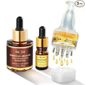 Rosemary Hair Growth Oil Set - Scalp Massager Applicator and Moroccan Argan Oil-Infused Serum for Hair Regrowth and Scalp Health Care