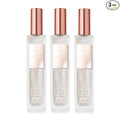 Absolute New York - Silk Glow Shimmer Mist Glow, Radiant, Shimmer Body & Face & Hair, Shea Butter, Coconut Oil, Vitamin E (SBGS01 White Plantinum Mist (Set of 3), 3.4 fl oz)