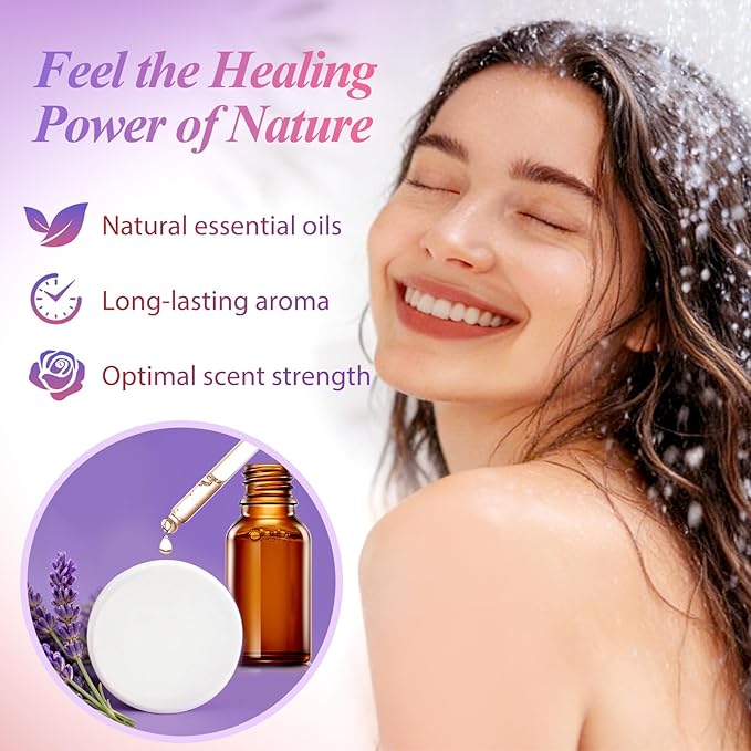Shower Steamers Aromatherapy - 18 Pack Shower Bombs Natural Organic Essential Oils, Mothers Day Gifts for Mom Wife, Self Care Relaxation Gifts for Women Her Grandma
