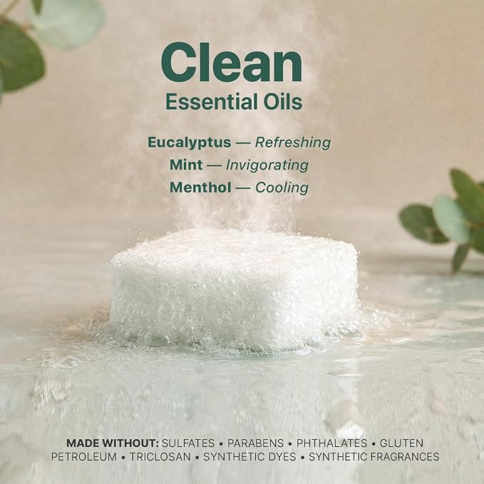 Shower Steamers Aromatherapy - USA Made with Natural Ingredients & Eucalyptus Essential Oil, Mothers Day Gifts for Mom, Large Shower Bombs, Relaxation Spa Gifts for Women & Men, Unique Self Care Gifts
