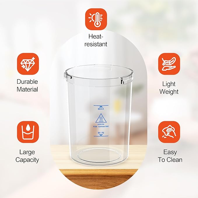 SalonDepot Water Jar for Facial Steamer Universal Plastic Water Cup
