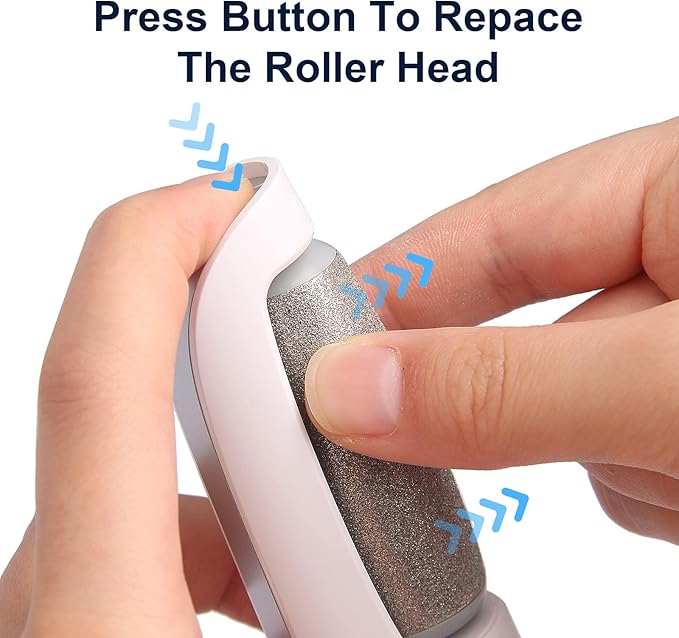 Replacement Roller Compatible with LINKEVAP Electric Foot File Callus Remover - 2 Pack