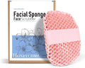 Bath Mitt - Exfoliating Glove, Honeycomb Body Scrubber,Massage Body Scrub Gloves for Home Spa,Mitt Sponges for Cleaning Body,Deep and Gentle,Fast foaming (Pink(Softer,Small Size,) New Version)