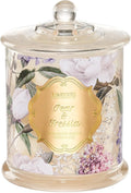 M&SENSE Pear Freesia Spring Natural Soy Wax Candle, 12.7oz 75H Large Jar Slow Burning, Stress Relief Aromatherapy, Romantic Perfect Present for Mom Her