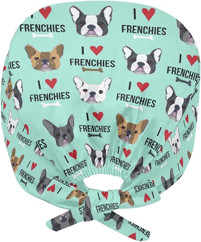 JoyLamoria Novelty Printed Cap with Sweatband Women Men Adjustable Tie Back Hats for Paiting