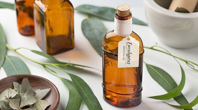 Muse Apothecary Study Ritual - Aromatic and Invigorating Room Mist, 8 oz, Infused with Natural Essential Oils - Aloe + Eucalyptus Mint