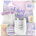 BODY & EARTH Self Care Gifts for Women, Birthday Gifts 6pcs Gift Basket, Spa Bath Sets for Women, Mothers Gifts for Mom