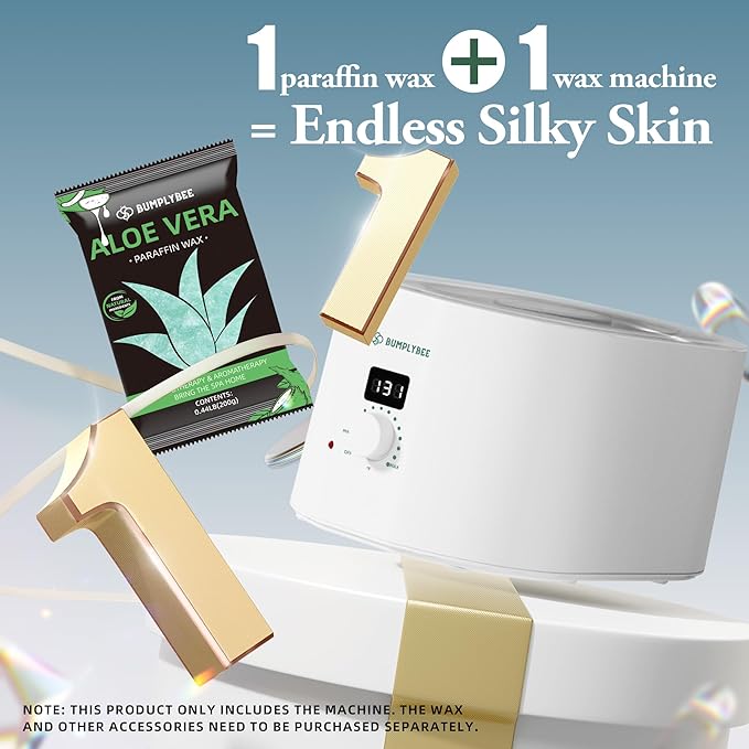 BUMPLYBEE Paraffin Wax Machine for Hand and Feet-3500ml Hand Wax Paraffin Machine for Hands,Birthday Gifts for Women - Personal Care Birthday Gift Ideas for Her,Friends, Coworkers, Wife, Mom