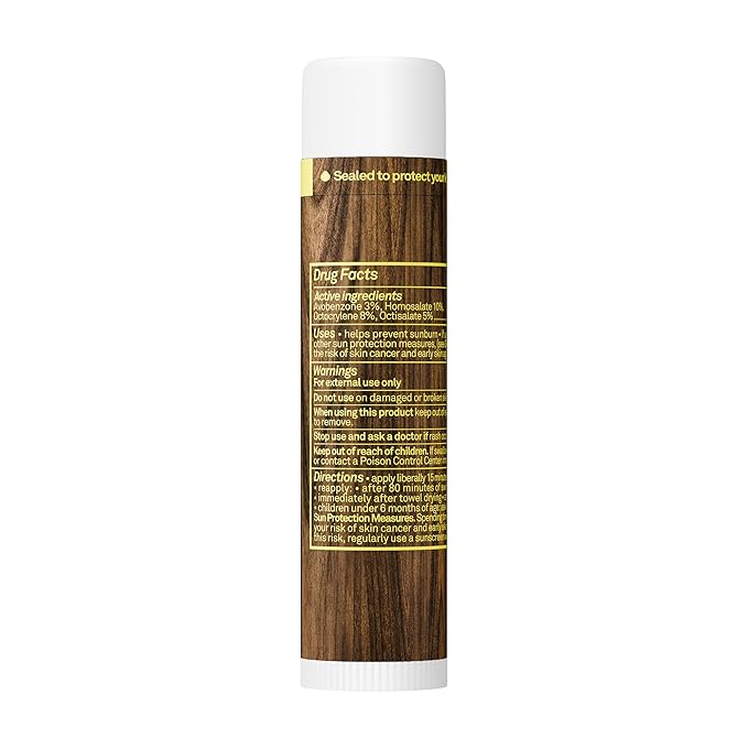 Sun Bum SPF 30 Sunscreen Coconut Lip Balm - Moisturizing Aloe Vera and Vitamin E - Vegan and Cruelty Free - Broad Spectrum UVA/UVB Lip Protection - 0.15 oz Stick