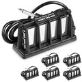 Veicomtech 6 Pack Arrays for Ionic Detox Foot Bath Machine, Foot Detox Machine Replacement Arrays, Detox Foot Bath Array for Ionic Detox Foot Bath Spa, Easy to Clean Ion Foot Spa Aarrays (6Pack-L)