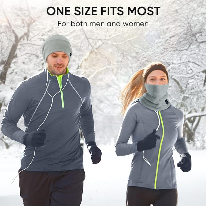 TICONN Neck Gaiter Face Cover Scarf, Neck Warmer Breathable Sun & Wind-proof for Skiing Fishing Hiking Cycling