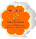 Spongellé Lily of The Valley Daisy Spongette Bath Sponge | Built-in Body Wash & Body Scrubber, Shower Loofah Sponge for Women, Travel Essentials | 7+ uses