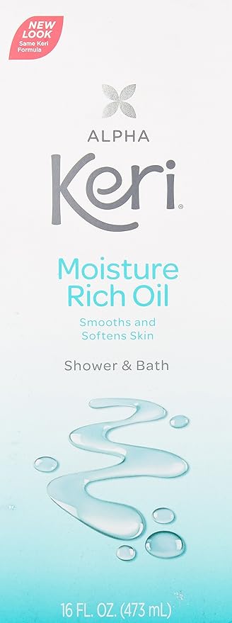 Alpha Keri Shower & Bath Moisture Rich Oil 16 oz