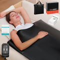 Infrared Sauna Blanket for Home: Portable Far Infrared Heating Blanket for Full Body Detox & Relaxation – Adjustable 95-167℉ & 20-60 Min Timer 71 x 31.5Inch Premium PU Leather