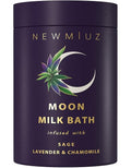 Cleansing Sage Moon Milk Bath Soak - Lavender Chamomile - Moisturize & Soften Skin Spiritual Stress Relief Gifts for Women Destress Luxury Spa Bath Salt Powder Birthday Perfect Stocking Stuffers by Unknown