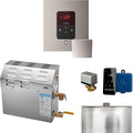 Mr Steam MS 7.5kW (7500W) Steam Shower Generator Package w/square iTempo Control in Brushed Nickel