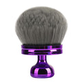 Extra Large Body Brush for Self Tanner, Leg Makeup & Bronzer Self Tan Applicator【Ultra Soft】【Shed-Proof】【Easy To Clean】3.3 inch Wide Round Head Brush，Purple-Gray