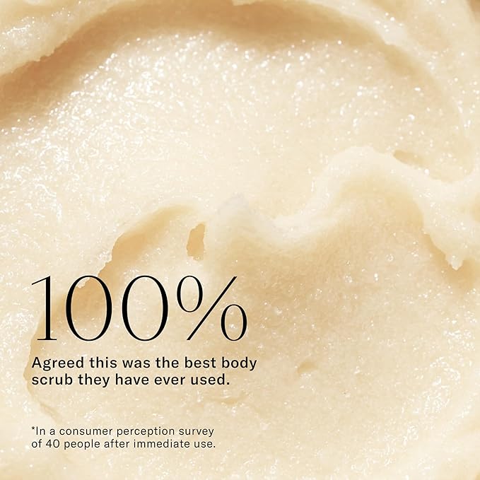 Josie Maran Argan Sugar Balm Body Scrub - Exfoliating Sugar Scrub with 100% Pure Argan Oil & Coconut Oil - Softens, Smoothes & Hydrates Dry Skin - Vegan + Cruelty Free - Baked Lemon Bliss (4.4 oz)