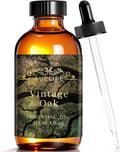 Auelife 4oz Vintage Oak Men Essential Oils for Diffusers for Home - Warm Woody Fragrance Oil for Candle Making, Soap Making, Father's Day & Birthday Gifts for Him- Masculine Scent for Men Gift, 118ml