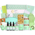 30 Pcs Mother's Day Gift for Mom, Facial Skin Care Set for Men & Women, Self-Care Home Spa Gift Basket Set, Tea Tree Essential Oil, Dad, Bath & Body Gift Set, Christmas, Anniversary, Birthday, Wife