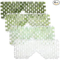 Coume 4 Pcs Jade Eye Mask Reusable Sage Green Facial Cooling Mask for Hot and Cold Anti-Aging Therapy to Reduce Wrinkles Puffiness Migraines Crystal Relief Sleeping Mask for Women Spa Treatment Gift