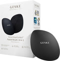 GESKE SmartAppGuided™ Facial Brush | 4 in 1 | Professional Facial Cleansing Brush | Skin Cleansing Silicone Facial Brush | Routine Skincare | Gentle Cleansing | Facial Cleanser