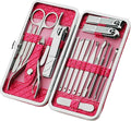 Nail Clippers Set Women Personal Care Tools Accessories Professional Manicure Pedicure Kit with Travel Case Nail Grooming Kit Gifts for Men Women Father Mother