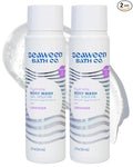 Seaweed Bath Co. Hydrate Body Wash - Lavender | Hydrating Foaming Cleanser with Soothing Natural Ingredients | Vegan, Paraben and Sulfate Free Shower Gel for Men and Women | 12 oz (Pack of 2)