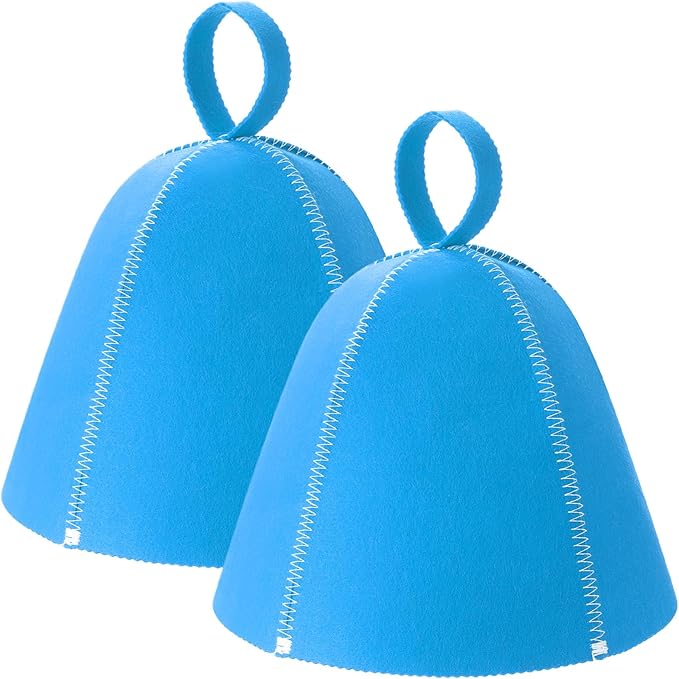 JaGely Sauna Hat for Men Women Sauna Hat Vaporarium Cap Russian Banya Cap for Bath House Accessories