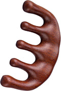 Wooden Scalp Massage Comb, Wooden Scalp Comb for Women Massage Hair Combs Wide Tooth Hair Combs Sandalwood Gua Sha Haircomb for Scalps Care Relax