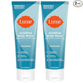Lume Acidified Body Wash - 24 Hour Odor Control - Removes Odor Better than Soap - Moisturizing Formula - Formulated Without SLS or Parabens - OB/GYN Developed - 8.5 ounce (Pack of 2) (Unscented)