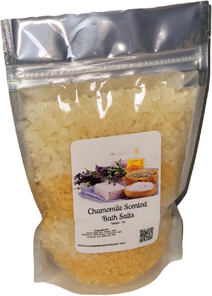 Bath Salts | (4) 1lb Bags | Aromatherapy Gift Lot | Four Different Scents | Bathing | Body Care | Beauty | Relaxation | Spa