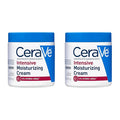 CeraVe Intensive Moisturizing Cream,Body Moisturizer With Shea Butter,72H Hydration + Skin Barrier Repair,Fragrance-Free Body Lotion For Extremely Dry Skin,19oz,(Pack of 2)