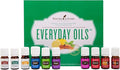 Young Living Everyday Oils Essential Oil Collection | 10 Popular Essential Oils & Blends | 5ml Each | Supports Wellness, Relaxation, Skin Care, Aromatherapy, and Overall Well-Being
