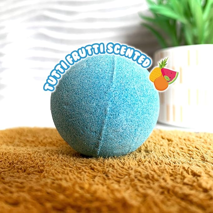 20 x Bath Bombs, Creates a Fizzing, Bath Time Adventure, Bubble Bath Bomb Gift Box, Party Bag Favours, Goody Bag Fillers for Children, Organic & Moisturising, Birthday Gifts for Kids