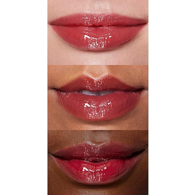 e.l.f. Lip Lacquer, Hydrating Lip Gloss, Non-Sticky Ultra-Shine with Vitamin A & E, Vegan & Cruelty-Free, Cherry Bomb
