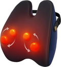 Shiatsu Neck and Back Massager with Heat, Neck and Shoulder Massagers, Deep Tissue Kneading Massage Pillow for Lower Back, Shoulder, Leg Muscle Pain Relief, Relax Christmas Gift for Woman Man Dad Mom