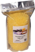 Bath Salts | 4lb Bag (64oz.) | Choose Your Scent | Epsom Salt | Sea Salt| Bathing | Body Care | Beauty | Relaxation | Spa | Pedicure | Manicure | Soak (Pineapple)